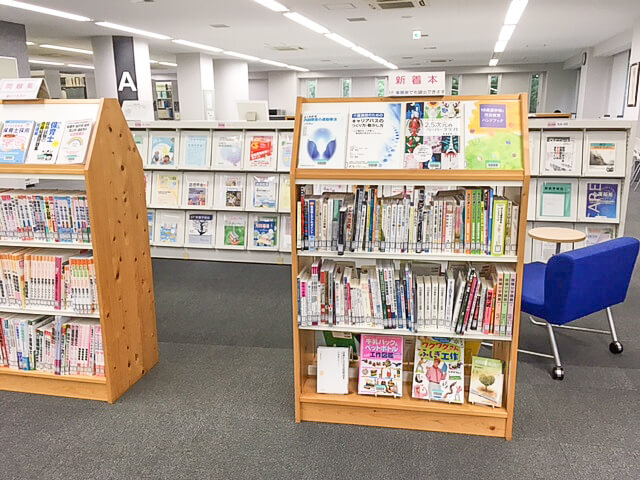 新着図書雑誌エリア
