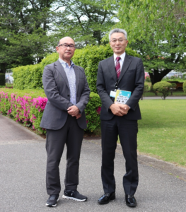 日本トレーニング指導者協会有賀雅史理事長が来学しました