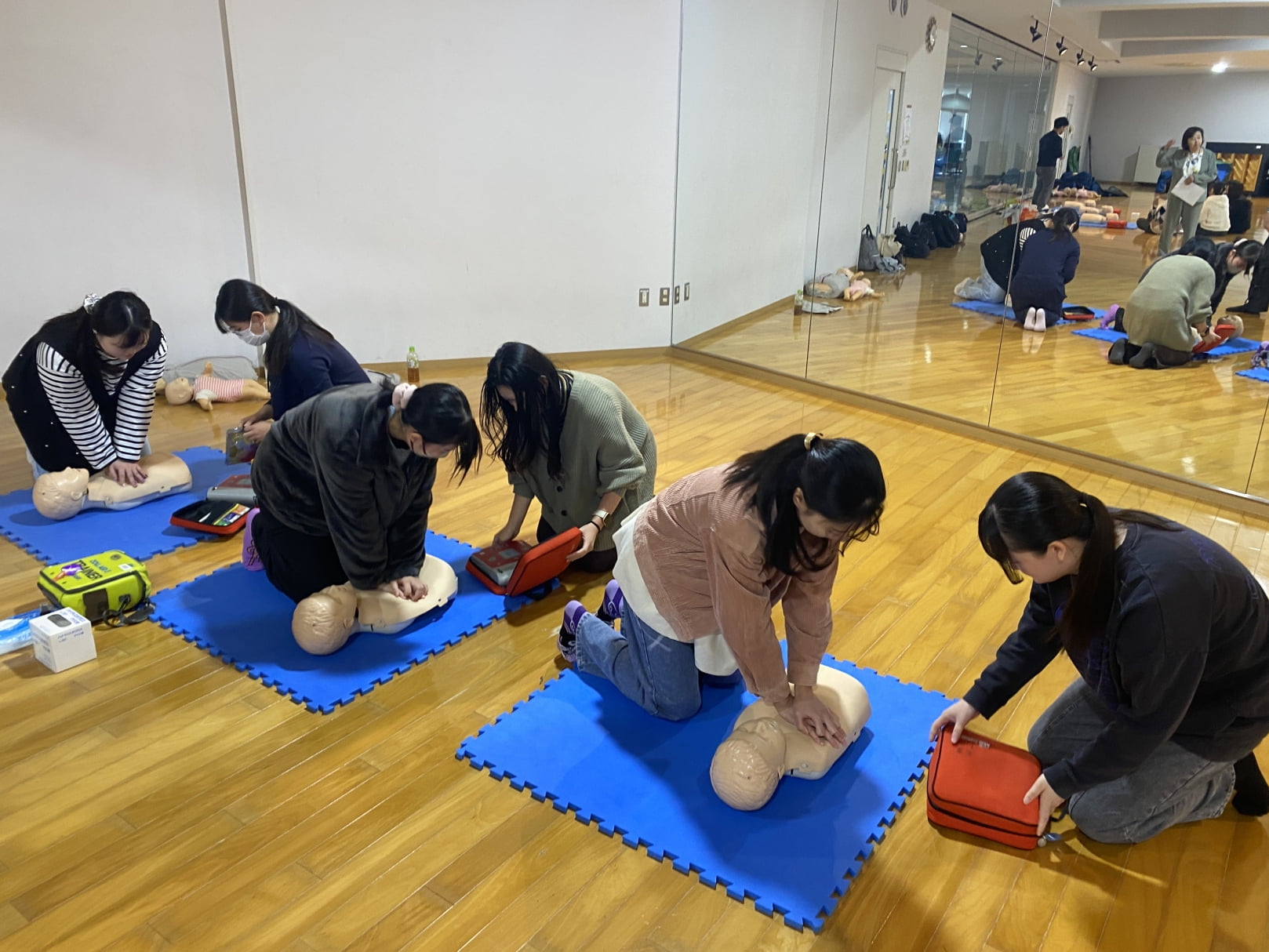 【発達教育学部４年生】救命救急講習を受講しました