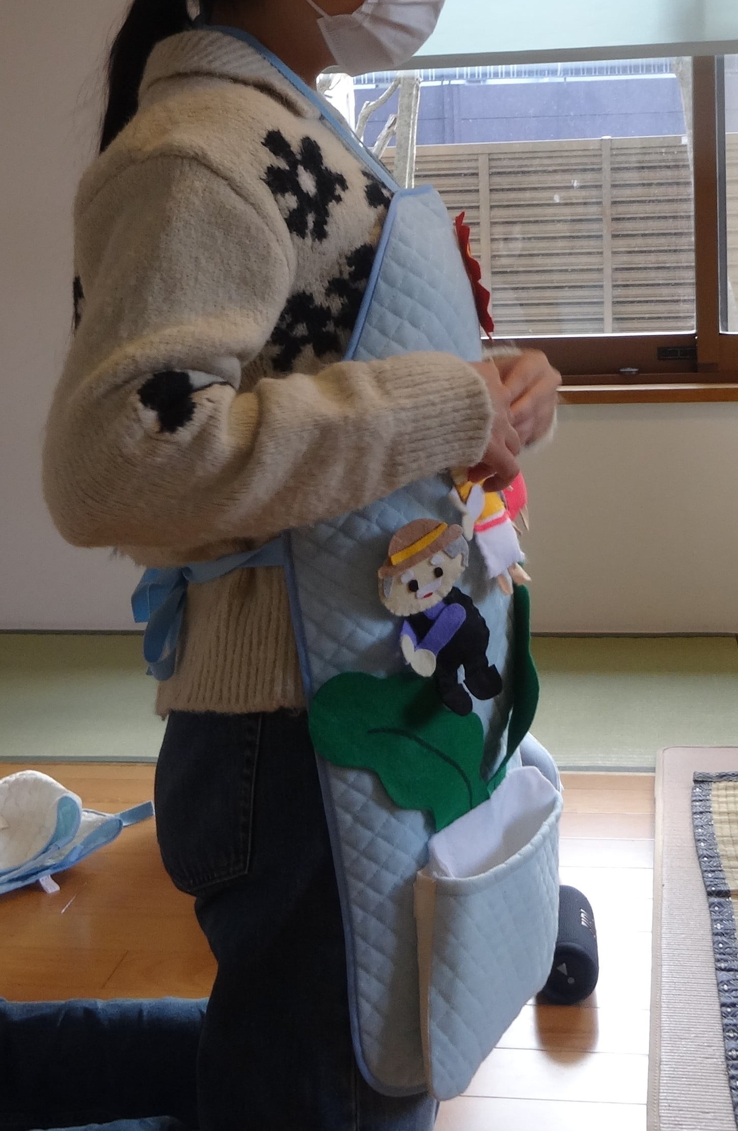 植草学園このはの家でクリスマスのおはなし会をしました