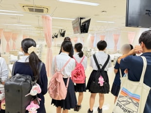 令和8年7月29日（水）千葉経済大学附属高等学校 生徒さん対象　看護医療体験・学内見学会を行いました！