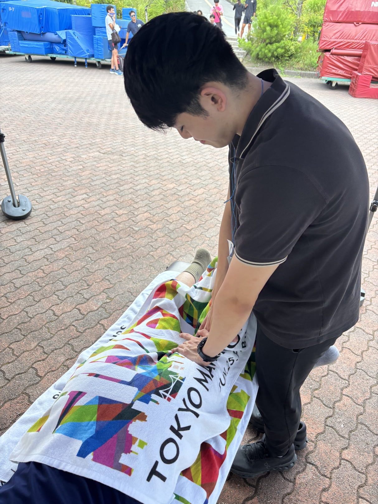 卒業生とトレーナー活動へ行ってきました！